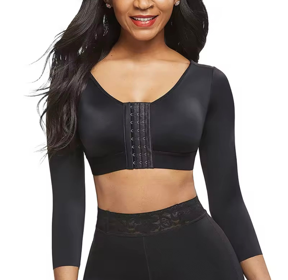 Long Sleeve Post-Surgery Bra